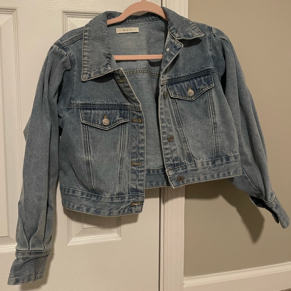 Cropped Jean Jacket